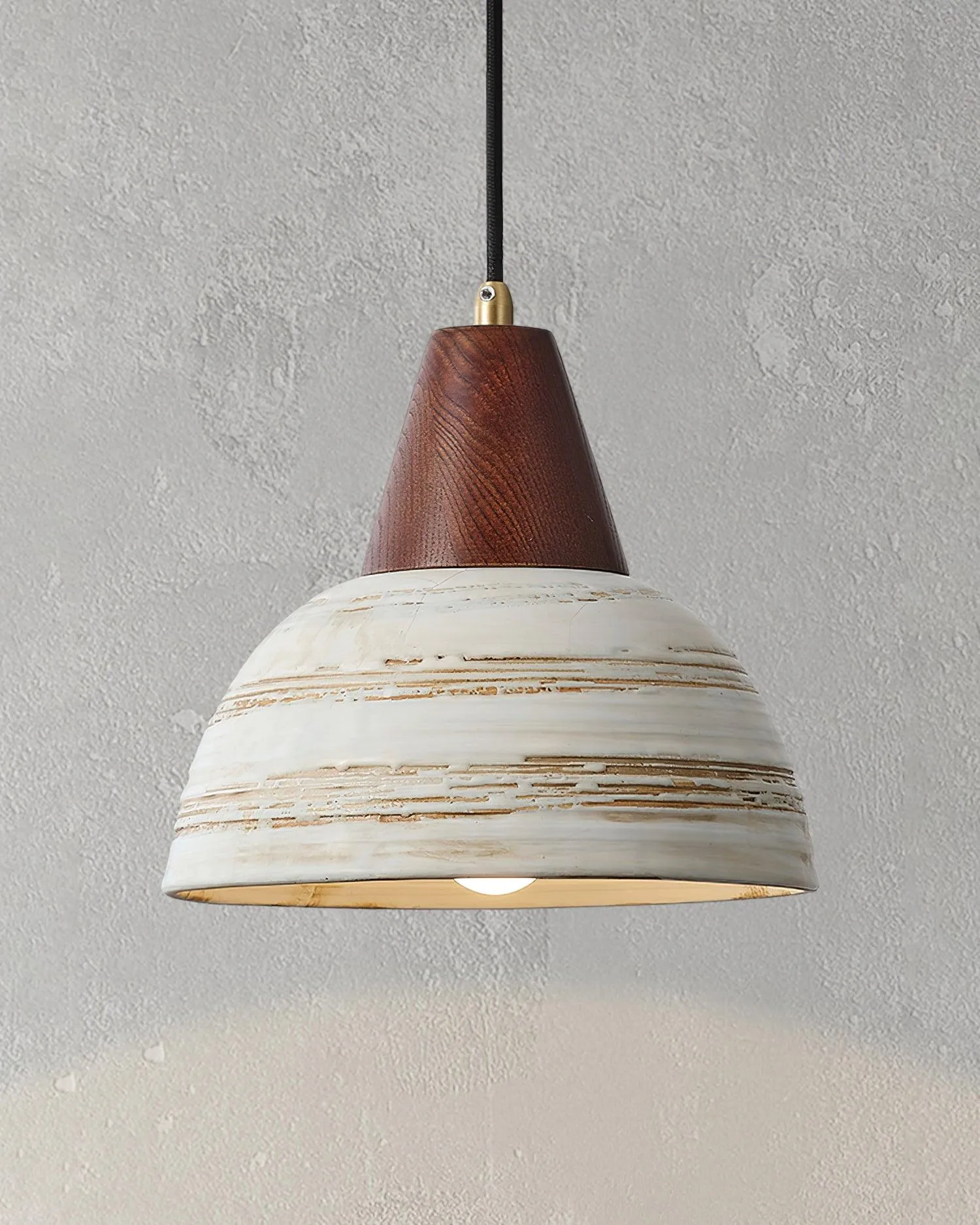 Beata Ceramics Pendant Lamp 9.4″- 8.6″