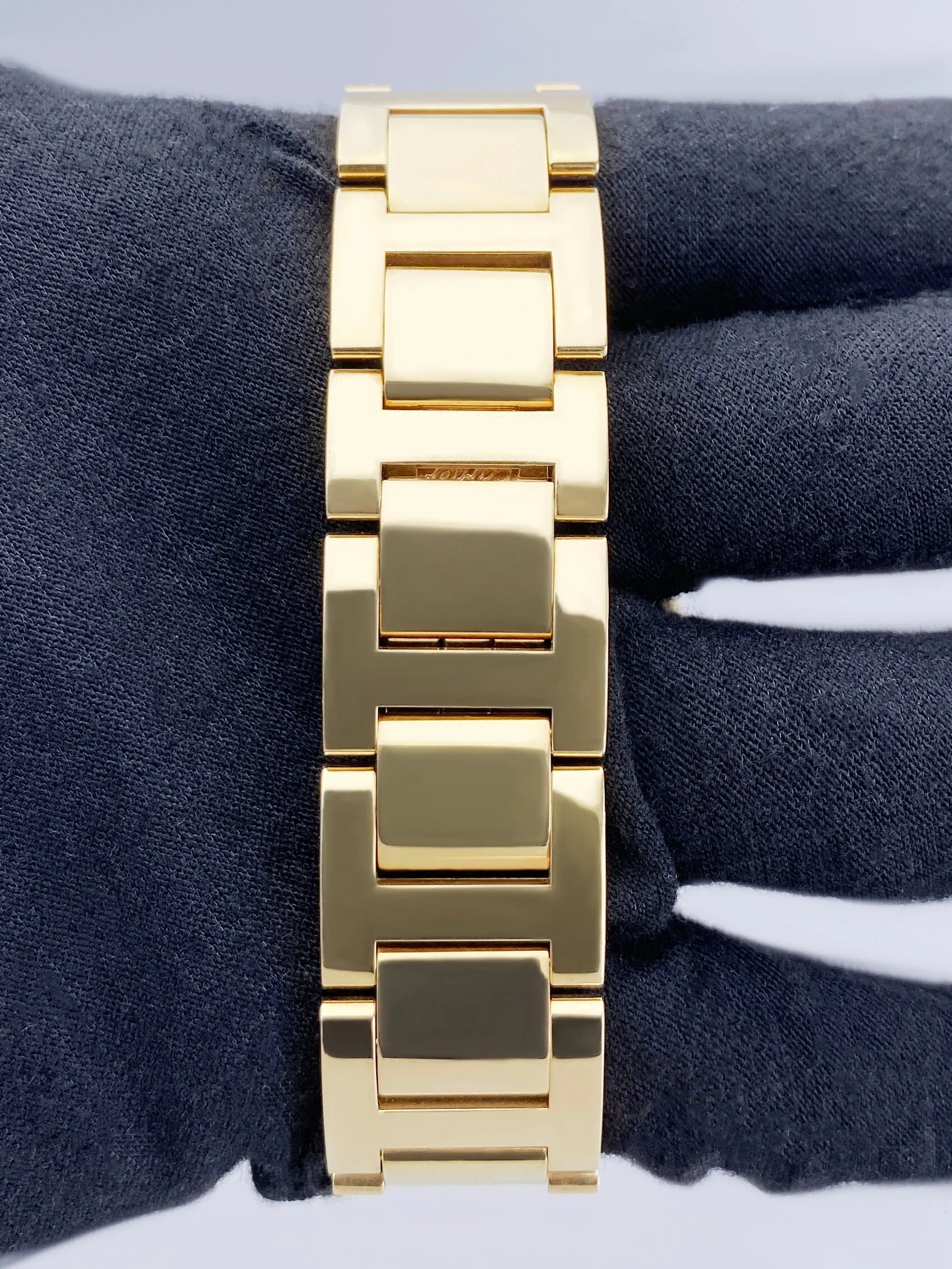 Cartier Ballon Bleu WE9004Z3 Diamond Bezel 18K Yellow Gold Ladies Watch