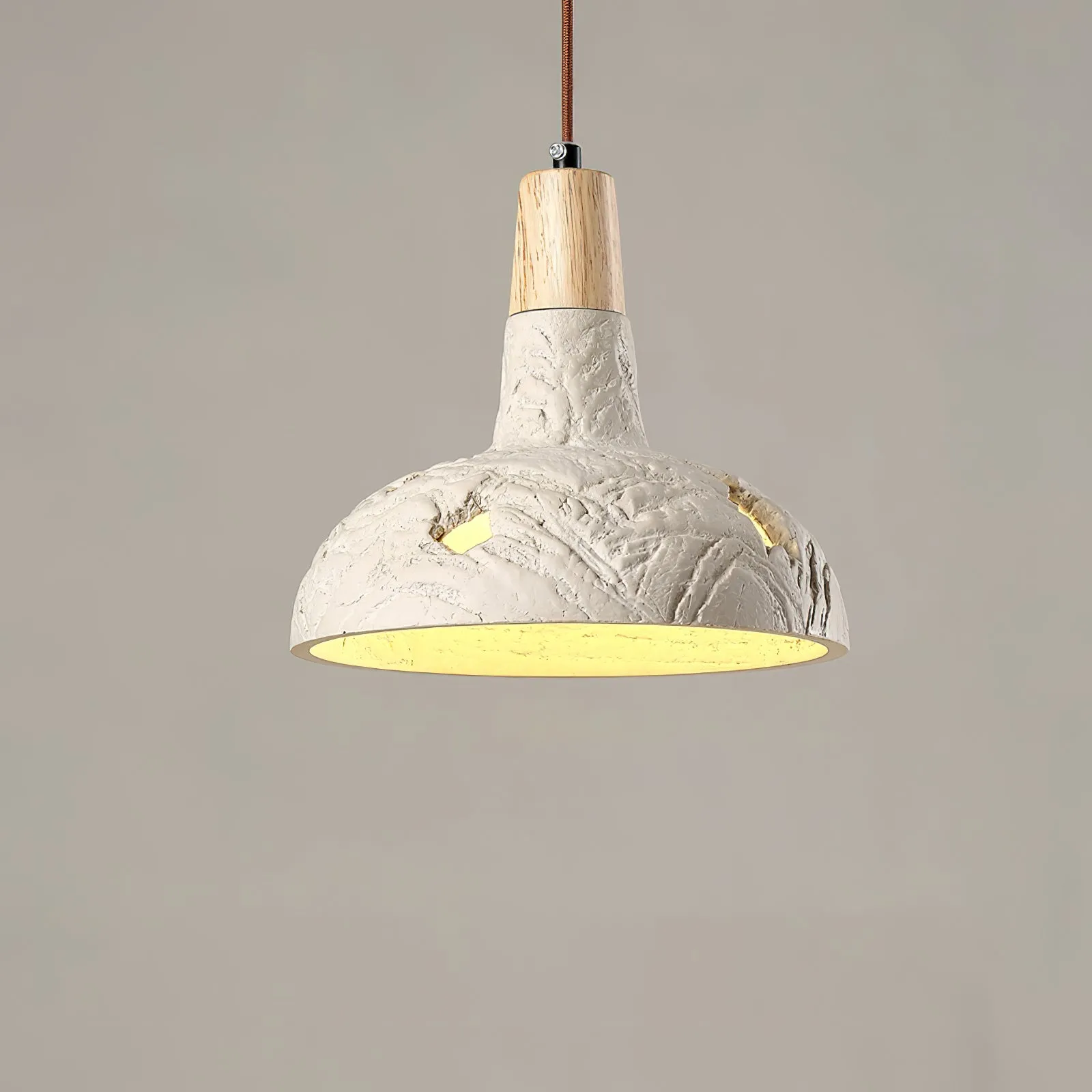 Cement Carve Pendant Lamp