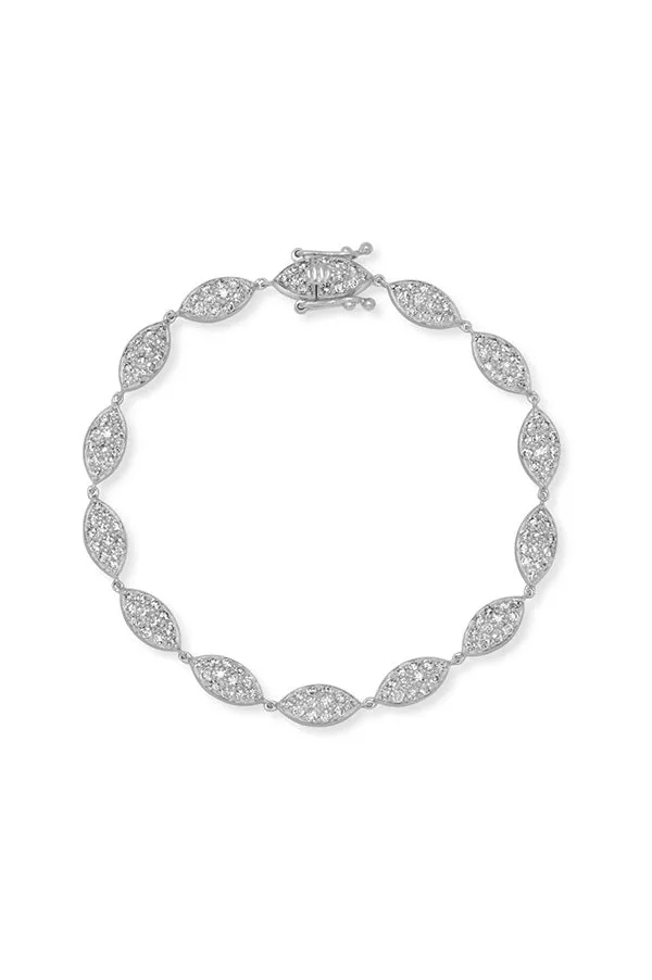 Diamond Evil Eye Bracelet